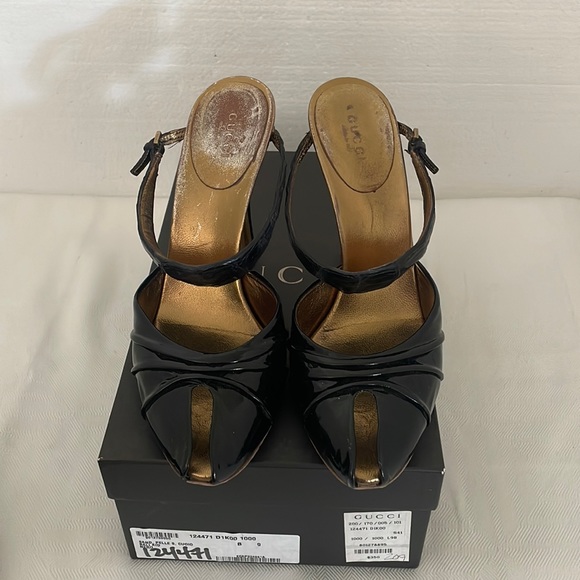 Vintage GUCCI Sand Pelle S Cuoio Bali size kid 39C - Picture 3 of 8